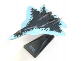 Модель металлическая Су-57 1/72 голубая
