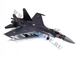 Модель металлическая Су-35 1/72 баклажан 08