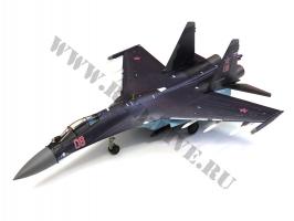 Модель металлическая Су-35 1/72 баклажан 08