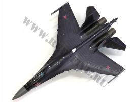 Модель металлическая Су-35 1/72 баклажан 08