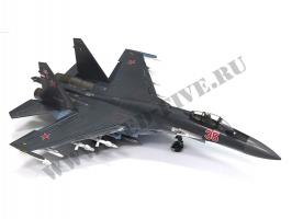Модель металлическая Су-35 1/48 серая