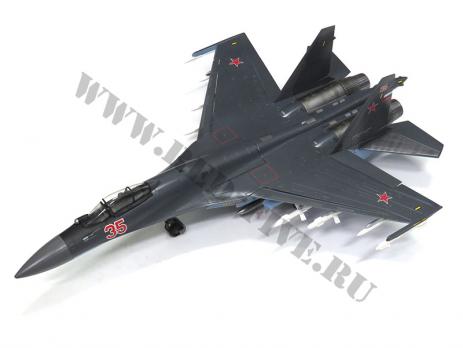 Модель металлическая Су-35 1/48 серая
