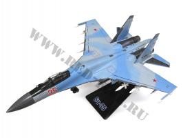 Модель металлическая Су-35 1/48 синий камуфляж