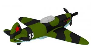 USB-накопитель самолёт Як-1Б с бортовым номером 23  емкость 32 ГБ